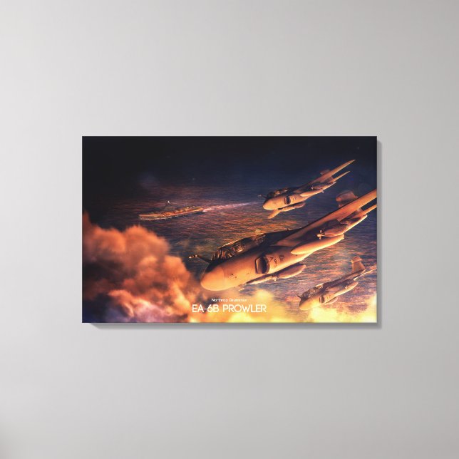 XL Canvas Northrop Grumman  EA-6B Prowler Print (Front)