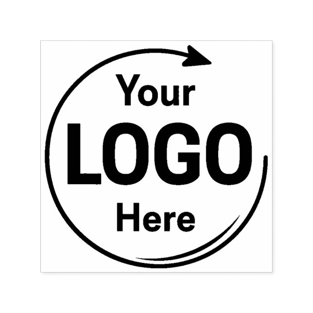 XL Large Business Logo Custom Self-inking Stamp (Design)