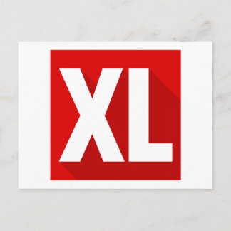XL POSTCARD