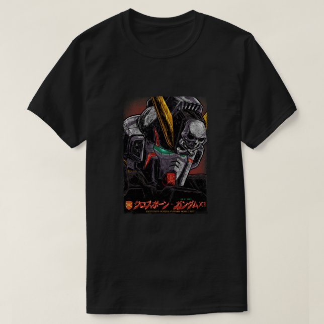 XM-X1 Crossbone Gundam X-1 Classic T-Shirt (Design Front)