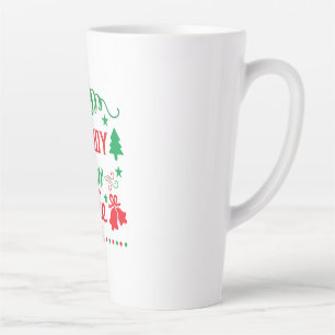Xmas Art Candy Can Cutie Latte Mug