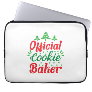 Xmas Art Official Cookie Baker Laptop Sleeve