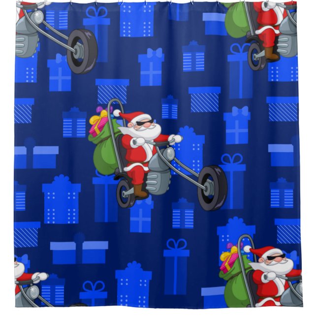 xmas biker santa claus (Front)