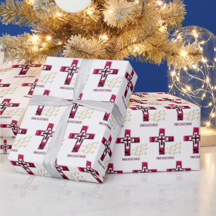 Xmas Blessings Wrapping Paper