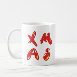 Xmas Bubble Text Coffee Mug