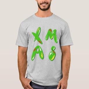 Xmas Bubble Text T-Shirt