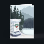 xmas card<br><div class="desc">hive in snow</div>