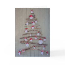 Xmas card, tree