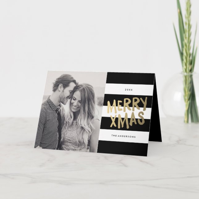 Xmas | Carte de voeux de vacances (Devant)