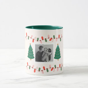 Xmas Colorful Modern Colored Noel Christmas Mug
