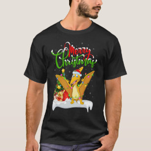 Xmas Decoration Pterodactyl Dinosaur Bird Christma T-Shirt