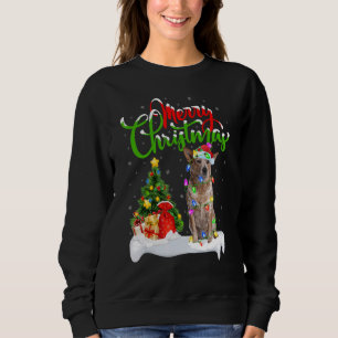 Xmas Decorations Santa Australian Cattle Dog Chris Sweatshirt