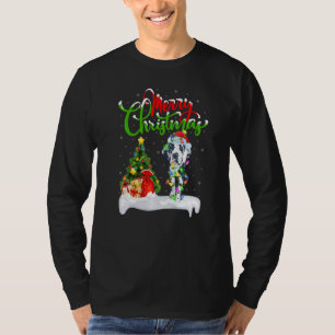 Xmas Decorations Santa Great Dane Dog Christmas T-Shirt