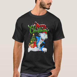 Xmas Decorations Santa Hammerhead Shark Christmas  T-Shirt