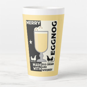Xmas Eggnog Punch Latte Mug