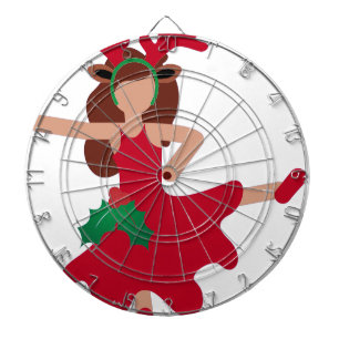 xmas flamenco dancer emoji dartboard