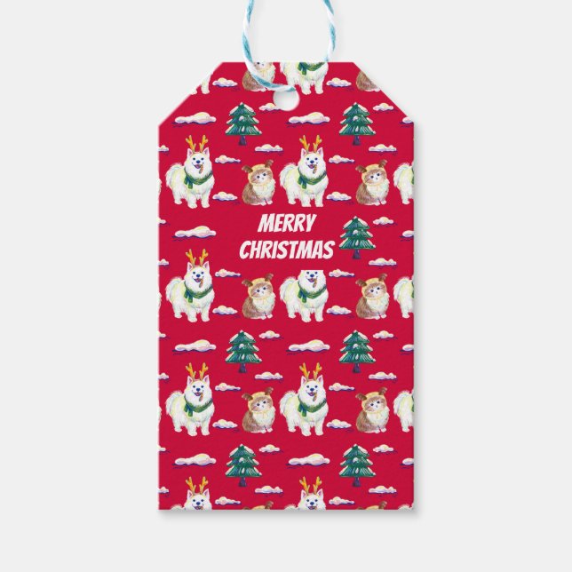 Xmas Friends Gift Tags (Front)