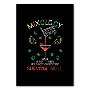 Xmas Gift   Bartender Mixologist Table Number