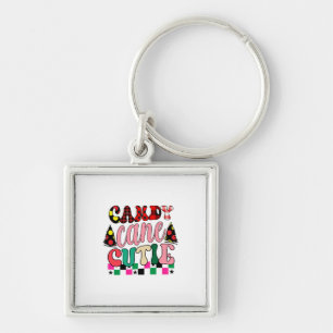 Xmas Gift Candy Cane Cutie Keychain
