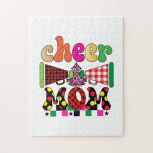 Xmas Gift Cheer Mom Jigsaw Puzzle