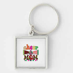 Xmas Gift Cheer Mom Keychain