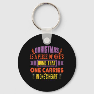 Xmas Gift Christmas Is A Piece Keychain