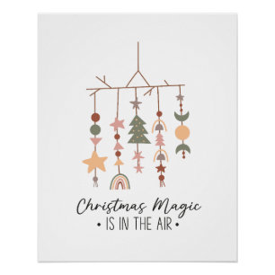 Xmas Gift Christmas Magic Is In The Air Poster