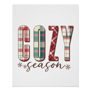 Xmas Gift Cozy Season Poster