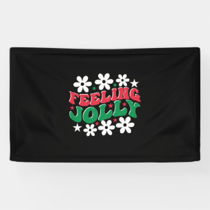 Xmas Gift Feeling Jolly Banner