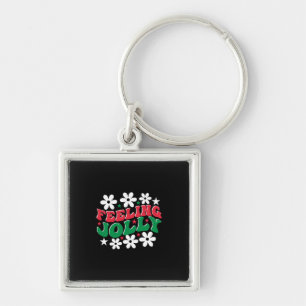 Xmas Gift Feeling Jolly Keychain