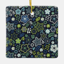 Xmas Gift Floral 3D Wall Art