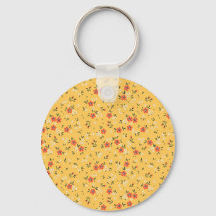 Xmas Gift Floral And Hardy Keychain