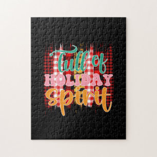 Xmas Gift Full Of Holiday Spirit Jigsaw Puzzle