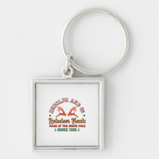 Xmas Gift Go Reindeer Treats Keychain