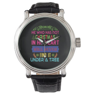 Xmas Gift He Who Has Not Christmas Watch