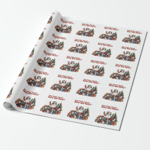 Xmas Gift How Many Socks Does One Need Wrapping Paper