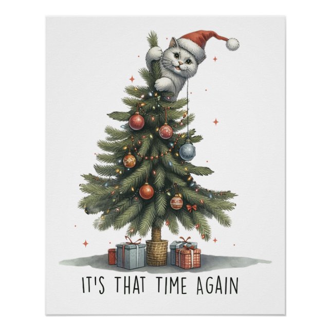 Xmas Gift It Is That Time Again Poster (Front)