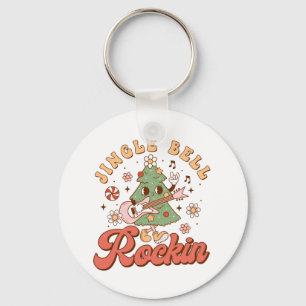 Xmas Gift Jingle Bell Rockin Keychain