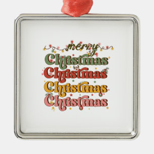 Xmas Gift Merry Christmas Christmas Metal Ornament