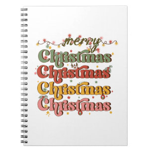 Xmas Gift Merry Christmas Christmas Notebook