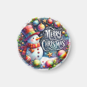 Xmas Gift Merry Christmas Magnet