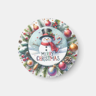 Xmas Gift Merry Christmas Magnet