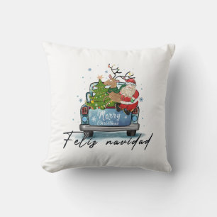 Xmas Gift Merry Christmas Throw Pillow