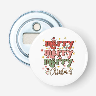 Xmas Gift Merry Merry Christmas Bottle Opener