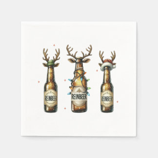 Xmas Gift Reinbeer Reinbeer Reinbeer Napkin