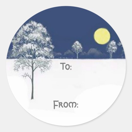 Xmas gift stickers