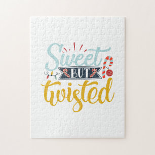Xmas Gift Sweet But Twisted Jigsaw Puzzle