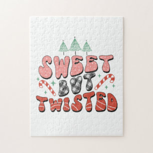 Xmas Gift Sweet But Twisted Jigsaw Puzzle