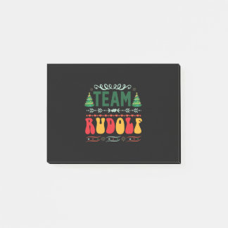Xmas Gift Team Rudolf Post-it Notes