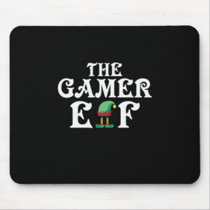 Xmas Gift The Gamer Elf Mouse Pad